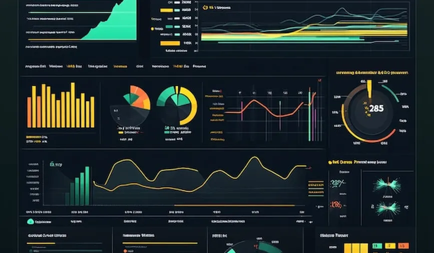 Financial AI technology dashboard